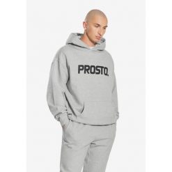 Bluza sportowa męska Prosto Big Log z kapturem. Szare bluzy sportowe męskie Prosto., m, bez wzorów, z kapturem. Za 264.99 zł.