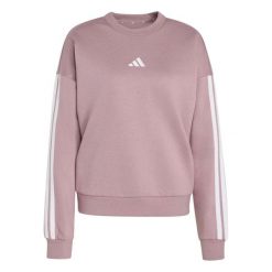 Bluza Adidas Sport Bluza W 3S Fl Swt Damskie. Fioletowe bluzy damskie Adidas, s, bez wzorów, z bawełny, sportowe, bez ramiączek, bez kaptura. Za 296.99 zł.