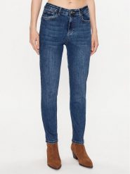 Liu Jo Jeansy UF3034 D4391 Granatowy Slim Fit. Niebieskie jeansy damskie Liu Jo, bez wzorów, z bawełny. Za 369.99 zł.