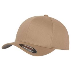 Czapka z Daszkiem Brandit Flexfit Khaki. Zielone czapki damskie Brandit, bez wzorów, sportowe. Za 68.15 zł.