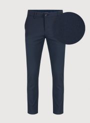 PAKO LORENTE – Spodnie męskie granatowe P22WF-WX-005-G-S. Eleganckie spodnie męskie Pako Lorente, bez wzorów, z elastanu. Za 119.99 zł.