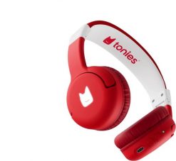 Słuchawki Tonies tonies 10003269 słuchawki/zestaw słuchawkowy Bezprzewodowy Opaska na głowę Muzyka/dzień powszedni USB Type-C Bluetooth Czerwony, Biał. Czerwone słuchawki bezprzewodowe Tonies. Za 248.99 zł.