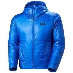 Kurtka z kapturem Helly Hansen Odin Everdown. Niebieskie kurtki sportowe męskie Helly Hansen, m, bez wzorów, z kapturem, narciarskie. Za 1,828.50 zł.
