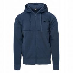 Bluza Rozpinana Męska Hadar. Niebieskie bluzy męskie Hi-tec, m, bez wzorów, sportowe, bez ramiączek, bez kaptura. Za 148.99 zł.