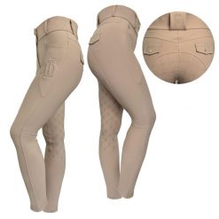 Legginsy jeździeckie z pełnym lejem JD ATTACK Elite. Czarne legginsy damskie JD ATTACK, l, z aplikacjami, z elastanu, na fitness i siłownię. Za 369.00 zł.