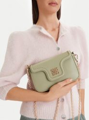 Nine West Torebka CEO-Tessa-KY257 Zielony. Zielone torebki do ręki damskie Nine West, bez wzorów, z materiału, bez dodatków. Za 169.99 zł.