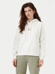 Calvin Klein Jeans Bluza Gradient J20J224721 Biały Regular Fit. Białe bluzy damskie Calvin Klein Jeans, xs, bez wzorów, z bawełny, bez ramiączek, bez kaptura. Za 259.99 zł.