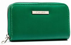 Portfel damski 4U Cavaldi ABT-04-BL zielony. Zielone portfele damskie 4U Cavaldi, ze skóry ekologicznej. Za 19.99 zł.