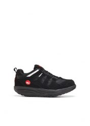 Sneakersy Lico na podeszwie platformie. Czarne buty sportowe męskie bonprix, bez wzorów, z materiału, bez zapięcia, na fitness i siłownię. Za 219.99 zł.