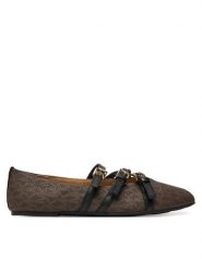 MICHAEL Michael Kors Baleriny Indy 40T5IDFP1B Brązowy. Brązowe balerinki damskie MICHAEL Michael Kors, bez wzorów, ze skóry, bez obcasa, bez zapięcia. Za 599.99 zł.