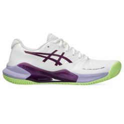 Damskie buty padel Asics Gel-Challenger 14, Biały. Białe obuwie sportowe damskie Asics, bez wzorów, bez zapięcia, tenisowe. W wyprzedaży za 394.50 zł.