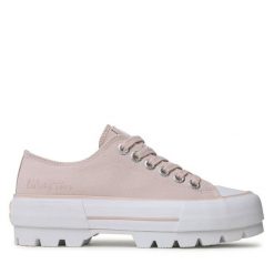 Trampki Big Star Shoes. Czerwone trampki i tenisówki damskie BIG STAR SHOES, bez wzorów, bez zapięcia. Za 109.99 zł.