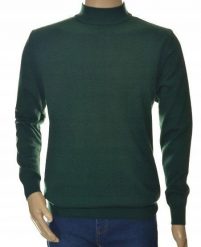 Sweter męski z półgolfem ze stójką półgolf bawełniany pod marynarkę XL. Swetry męskie Ombre, m, bez wzorów, z bawełny, bez kołnierzyka, bez ramiączek. Za 99.00 zł.