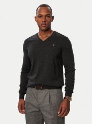 Polo Ralph Lauren Sweter 710941105003 Szary Regular Fit. Szare swetry męskie Polo Ralph Lauren, l, bez wzorów, z wełny, bez kołnierzyka, bez ramiączek. Za 919.99 zł.