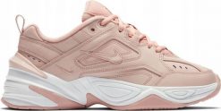 BUTY NIKE M2K TEKNO BLACK RÓŻOWE AO3108 202 AIR MAX r. 38,5. Czarne obuwie sportowe damskie Nike, bez wzorów, bez zapięcia. Za 329.00 zł.