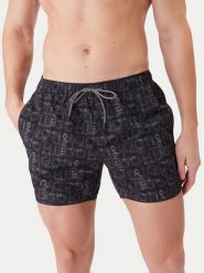 HUGO Szorty kąpielowe Rik 50533795 Szary Regular Fit. Szare kąpielówki męskie Hugo, l, bez wzorów, z syntetyku. Za 217.99 zł.