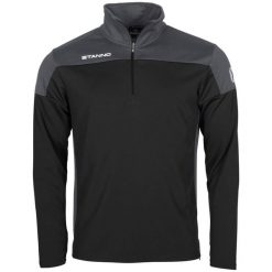 Bluza dresowa 1/4 z zamkiem błyskawicznym Stanno Pride. Czarne bluzy damskie STANNO, m, bez wzorów, z dresówki, eleganckie, bez ramiączek, bez kaptura. Za 238.00 zł.