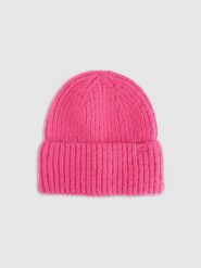 4F Czapka zimowa damska - różowa S. Czerwone czapki damskie 4F, na zimę, bez wzorów, klasyczne. Za 49.99 zł.