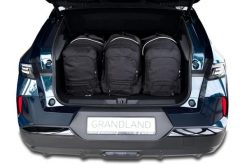 Torby Do Bagażnika Opel Grandland Ev 2024+ 3Szt Kjust. Czarne torby podróżne damskie KJUST, bez wzorów, z kauczuku. Za 1,140.00 zł.