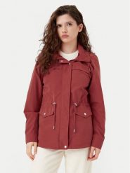 ONLY Parka New Starline 15218612 Czerwony Regular Fit. Czerwone parki damskie ONLY, xs, bez wzorów, z syntetyku, bez kaptura. Za 99.99 zł.
