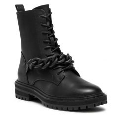 Trapery ONLY Shoes. Czarne trapery damskie ONLY Shoes, bez zapięcia. Za 349.99 zł.