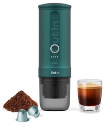 Ciśnieniowy na kapsułki OutIn Nano OTEM-01-Teal Przenośny Teal. Ekspresy ciśnieniowe Outin. Za 499.00 zł.