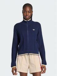 Adidas Kardigan Firebird KT1864 Niebieski Loose Fit. Niebieskie kardigany damskie Adidas, s, bez wzorów, z wiskozy, bez kołnierzyka. Za 568.99 zł.