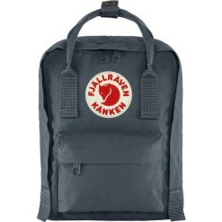 Plecak sportowo-turystyczny Kanken Mini. Czarne plecaki męskie Fjällräven, bez wzorów, sportowe. Za 333.99 zł.