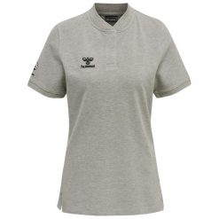 Damska koszulka polo Hummel Move Grid. Czarne bluzki damskie Hummel, xs, bez wzorów, bez ramiączek. Za 163.00 zł.