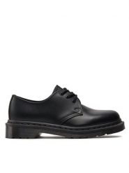 Dr. Martens Glany 1461 Mono 14345001 Czarny. Czarne buty zimowe męskie Dr. Martens, bez wzorów, ze skóry, bez obcasa, bez zapięcia. Za 619.99 zł.