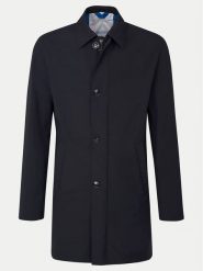 Bugatti Płaszcz przejściowy 535400-59030 Granatowy Slim Fit. Niebieskie płaszcze męskie Bugatti, m, bez wzorów, z syntetyku, bez kołnierzyka, bez kaptura. Za 859.99 zł.