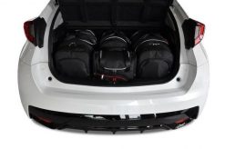 Torby Do Bagażnika Honda Civic Hatchback 2012-2017 4Szt Kjust. Czarne torby podróżne damskie KJUST, bez wzorów, z kauczuku. Za 1,196.00 zł.