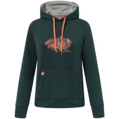 Bluza damska z kapturem Viking Panaka Mid. Zielone bluzy damskie Viking, na lato, s, bez wzorów, sportowe, bez ramiączek, z kapturem. Za 188.49 zł.