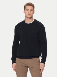 Marc O'Polo Sweter M20 5023 60074 Granatowy Regular Fit. Niebieskie swetry męskie Marc O'Polo, m, bez wzorów, z bawełny, bez kołnierzyka, bez ramiączek. Za 259.99 zł.