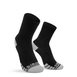 Skarpetki rowerowe Gravel unisex SIROKO GS1. Czarne skarpetki damskie SIROKO, bez wzorów, z tkaniny. Za 72.00 zł.