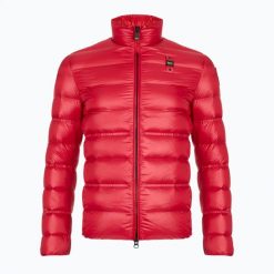 Kurtka męska Blauer USA Belmont. Czerwone kurtki męskie Blauer, m, bez wzorów, z materiału, eleganckie, bez kaptura. Za 1,029.00 zł.