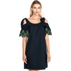 Pinko Alaina Sukienka Niebieski. Niebieskie sukienki damskie Pinko, m, bez wzorów, z bawełny, bez kołnierzyka, bez ramiączek. Za 1,388.95 zł.