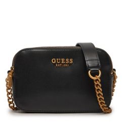 Torebka Guess. Czarne torebki do ręki damskie Guess, z aplikacjami, bez dodatków. Za 569.99 zł.