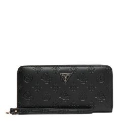Portfel Guess. Czarne portfele damskie Guess. Za 294.99 zł.