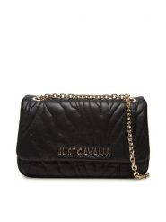 Just Cavalli Torebka 78RA4BE3 ZSB23 Czarny. Czarne torebki do ręki damskie Just Cavalli, bez wzorów, ze skóry, bez dodatków. Za 439.99 zł.