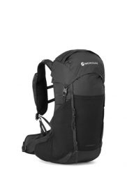 Plecak trekkingowy Montane Trailblazer 25 - black. Czarne plecaki męskie Montane, bez wzorów, z materiału. Za 734.90 zł.