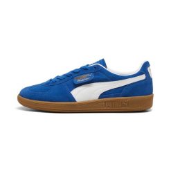 Trenerzy Puma Palermo. Niebieskie buty sportowe męskie Puma, bez wzorów, bez zapięcia. W wyprzedaży za 323.80 zł.