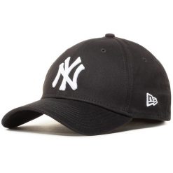 Czapka z daszkiem New Era. Czarne czapki damskie New Era, bez wzorów. Za 109.99 zł.