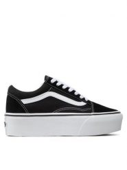 Vans Tenisówki Old Skool Stac VN0A7Q5M6BT1 Czarny. Czarne trampki i tenisówki damskie Vans, bez wzorów, z materiału, bez zapięcia. Za 319.99 zł.