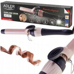 Lokówka Adler Lokówka do włosów ceramiczna 25mm tradycyjna regulacja temperatury 200C. Lokówki Adler. Za 123.20 zł.