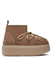 Inuikii Śniegowce Classic Low 75104-105 Beżowy. Brązowe śniegowce damskie Inuikii, ze skóry, bez zapięcia. Za 1,079.00 zł.