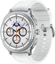 Smartwatch Samsung Galaxy Watch 8 Classic Biały (SM-L500NZWAEUE). Białe zegarki smartwatch SAMSUNG, bez wzorów. Za 1,396.98 zł.