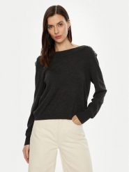 Morgan Sweter 242-MCHOU Szary Regular Fit. Szare swetry nierozpinane damskie Morgan, xs, bez wzorów, z syntetyku, bez kołnierzyka, bez ramiączek. Za 169.99 zł.