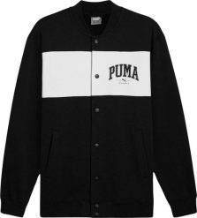 Kurtka męska Puma Kurtka męska Puma Squad Bomber czarna 681798 01 L. Czarne kurtki męskie Puma, l, bez wzorów, bez kaptura. Za 223.17 zł.
