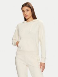 Guess Bluza O5RQ02 KCO31 Szary Regular Fit. Szare bluzy damskie Guess, m, z aplikacjami, z bawełny, bez ramiączek, bez kaptura. Za 189.99 zł.